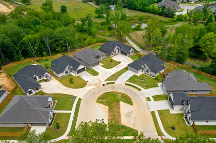 Subdivision of East Texas