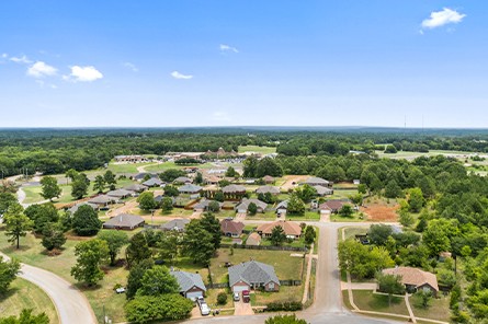 Subdivision of East Texas